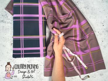 Preview: Modal French Terry Karl Dunkelblau by Cherry Picking, Swafing